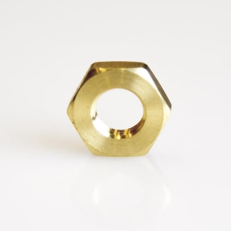 Homeplus+ ATC Pipe Lock Nut 1/8 in. Yellow Brass 1 pc 6JC050801521040
